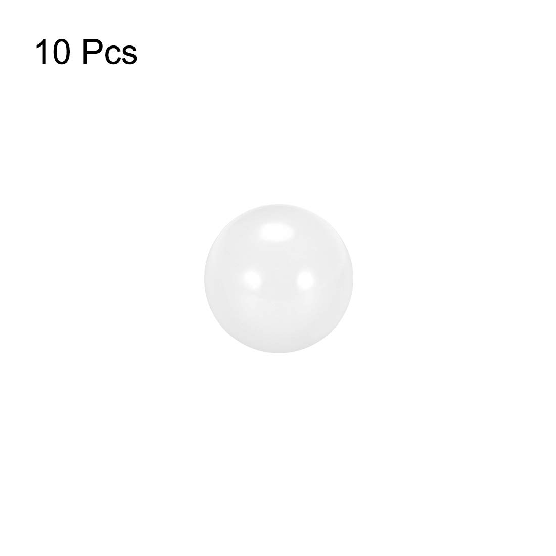 Uxcell 2.5Mm Ceramic Bearing Balls, Zro2 Zirconium Oxide Ball G5 Precision 10Pcs