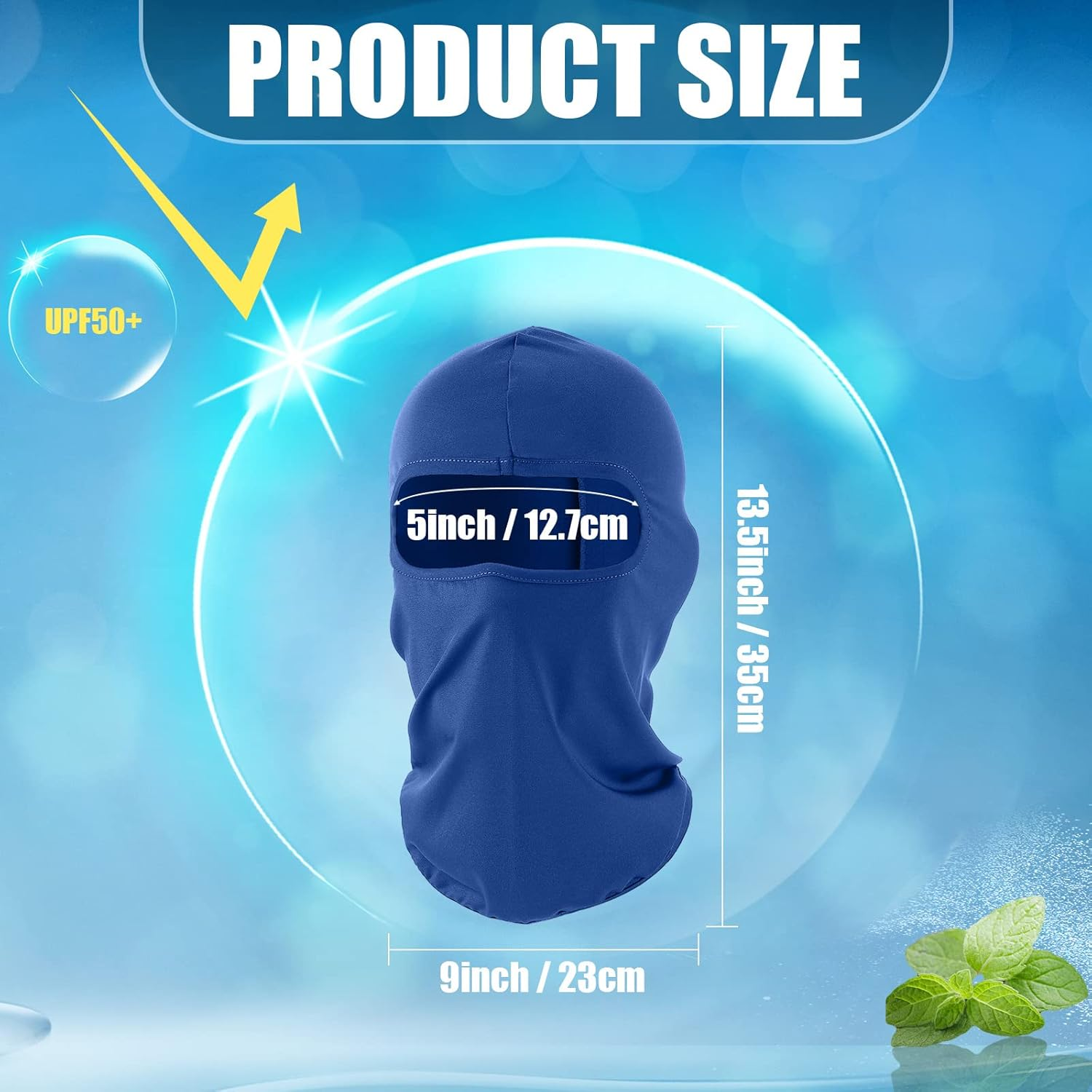 24 Pieces Sun Protection Balaclava Full Face Cover Ski Mask Full Face Mask Costume Head Mask for Men Women Outdoor Sports, Solid and Camouflage Colors, Multicolor, One Size