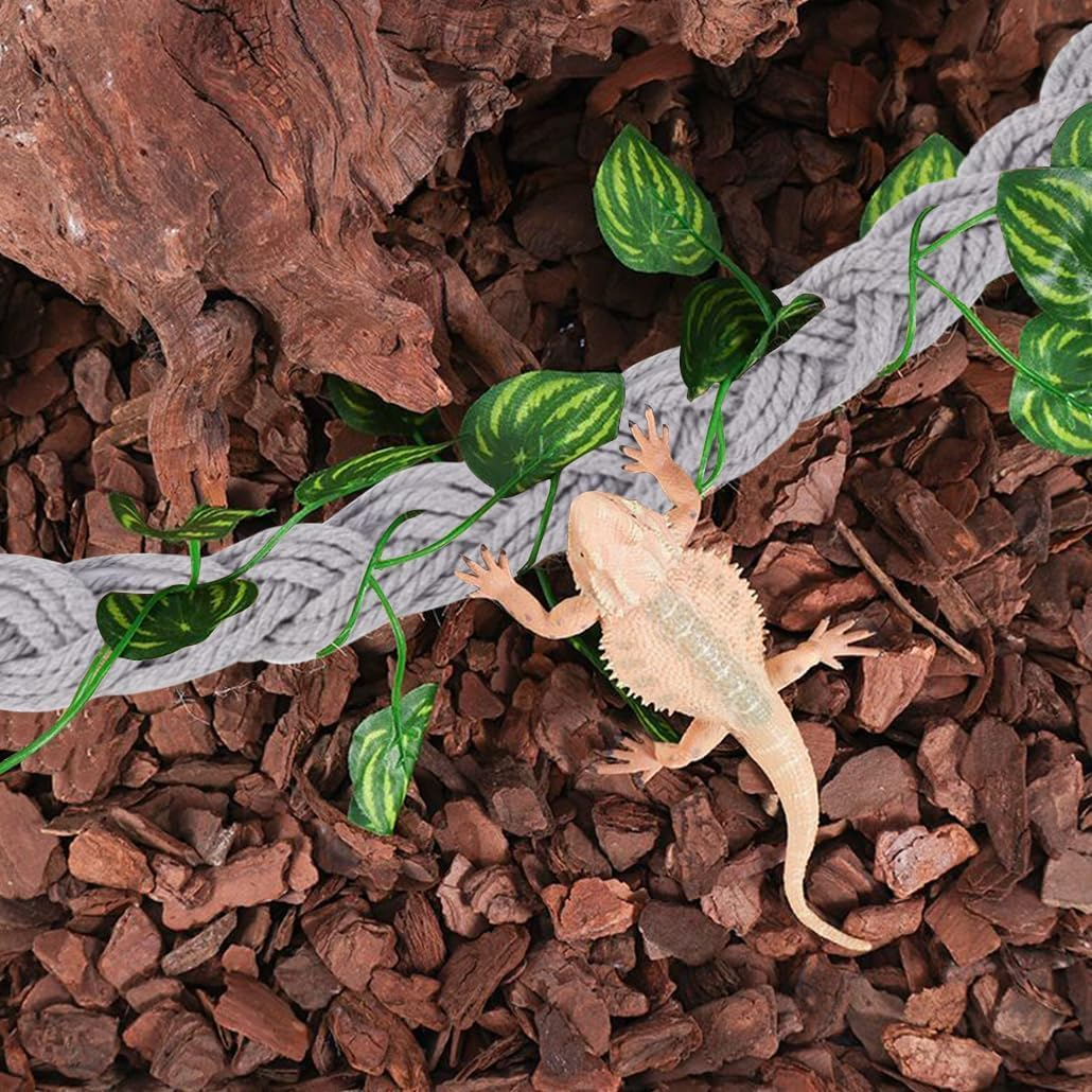 2Pcs Hermit Crab Climbing Rope,Hermit Crab Climbing Jute Rope,Hermit Crab Jute Rope with Suction Cup Hooks,Hermit Crab Rope Hermit Crab Climbing Jute Rope with Hooks,Hermit Crab Climb Rope with Hooks image number 6