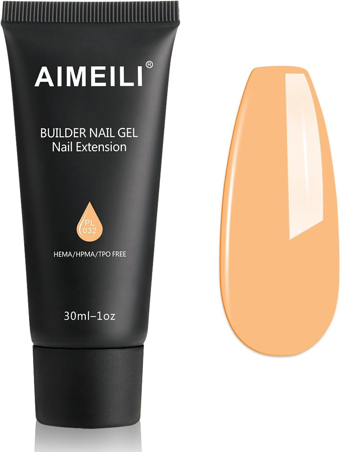 AIMEILI Clear Quick Builder Gel 30Ml 1Oz Nail Enhancement Nail Extension Tool Poly Nail Gel - 004