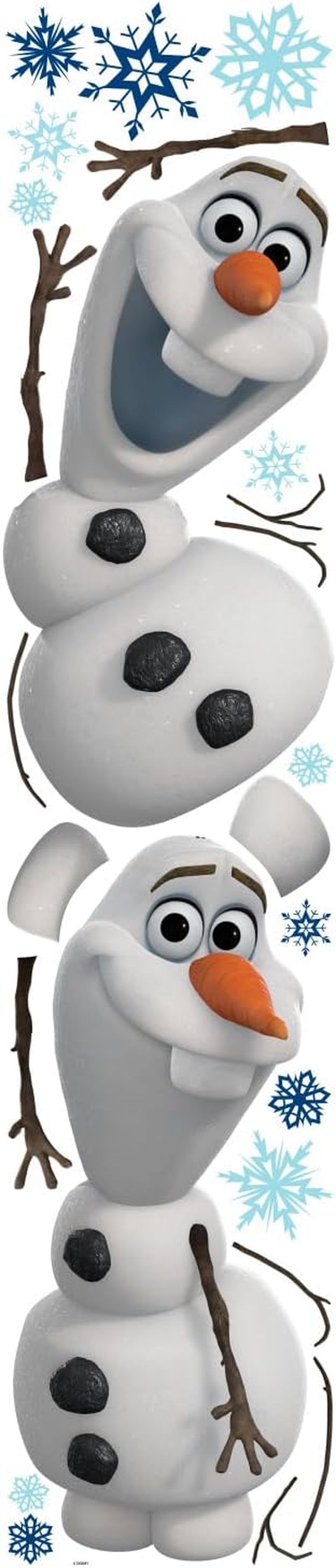 Roommates Disney Frozen Olaf the Snow Man Peel and Stick Wall Decals by Roommates, RMK2372SCS image number 2