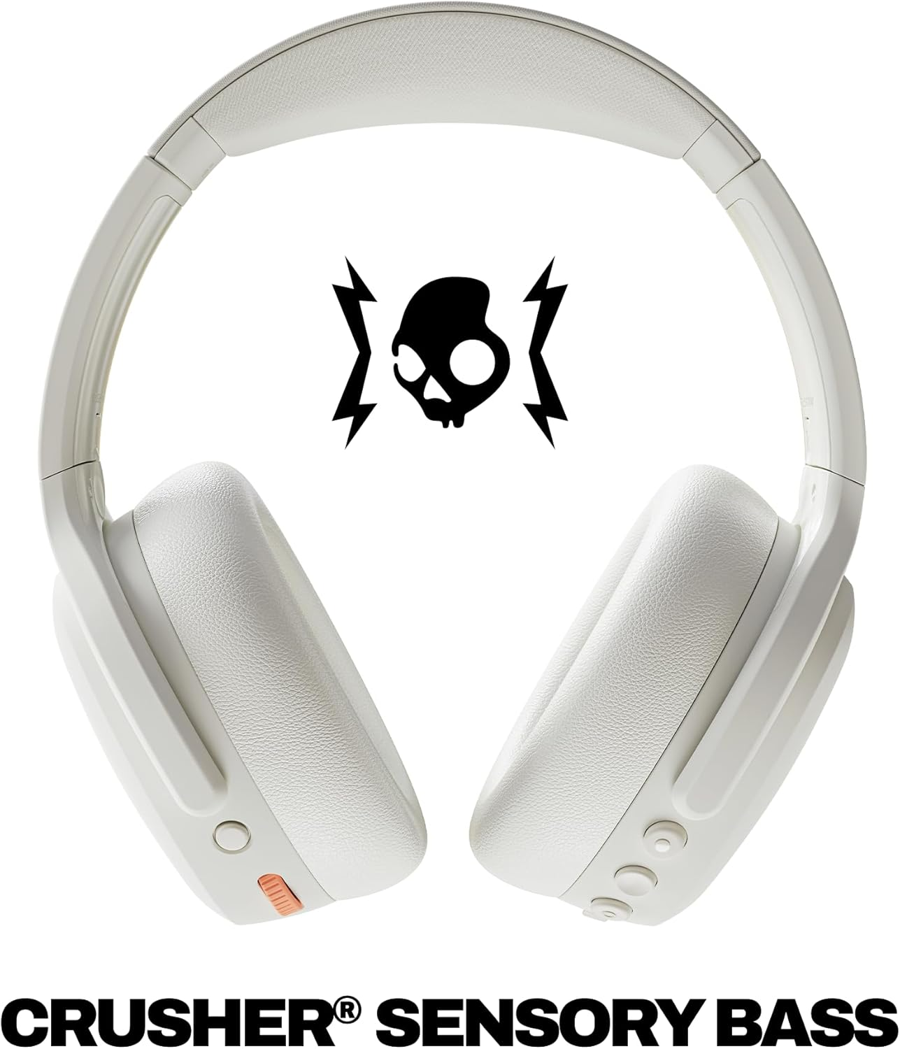 Skullcandy Crusher ANC 2 Over-Ear Bluetooth Wireless Headphones, Bone image number 3