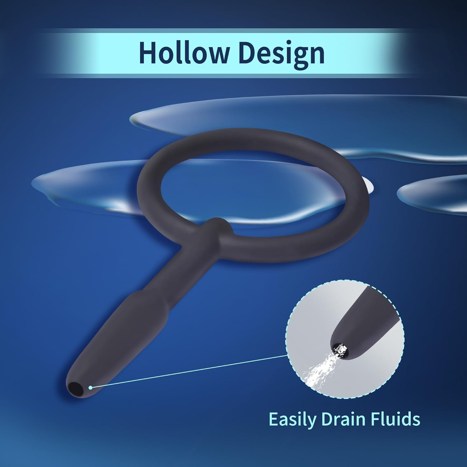 Urethral Sounds Silicone Plug Beads Urethral Catheter Tube Tip Beginners Set Urethral Dilator Insert Masturbation Rod Sex Toy for Men