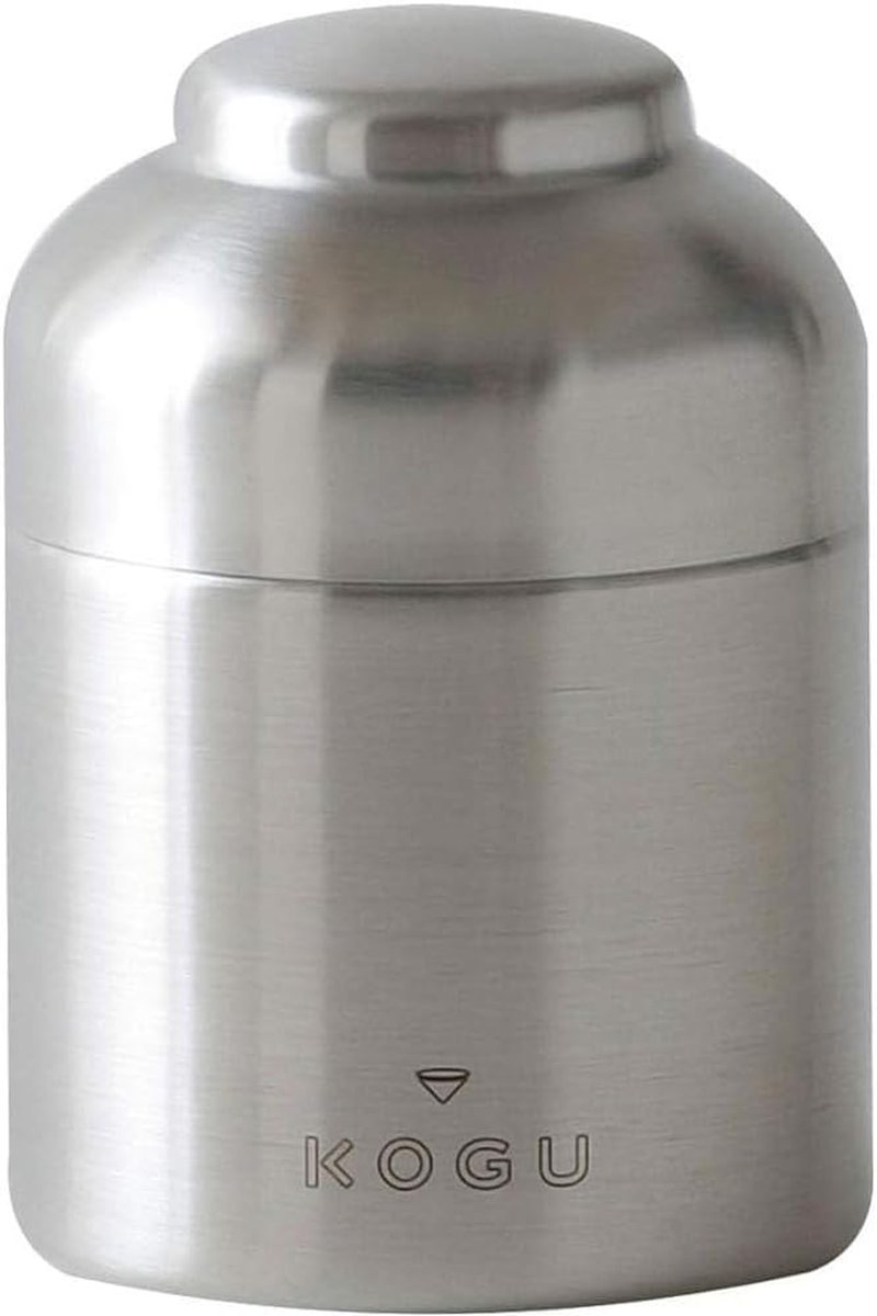 KOGU 44586 Shimomura Co., Ltd. Coffee Canister, Large, Made in Japan, Dishwasher Safe, Inner Lid, Good Seal, Light Blocking, Keeps Freshness, Coffee Beans 7.1 Oz (200 G), 24.3 Fl Oz (720 Ml), image number 1