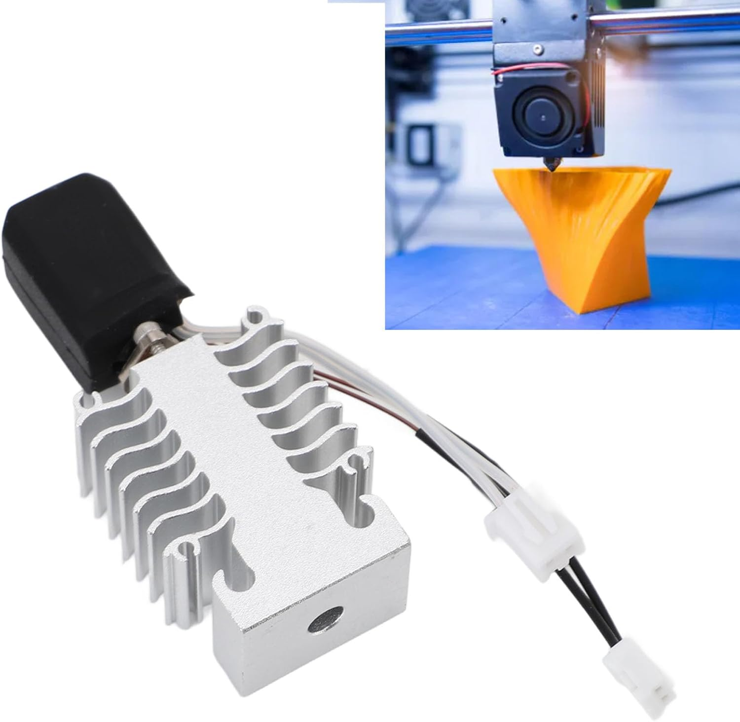 Hotend Kit for Ender 3 V3 SE, Upgrade Assembled Extruder Hot End Replacement, 300℃ High Temperature 24V 60W 250Mm/S 3D Printer Parts Accessories image number 4