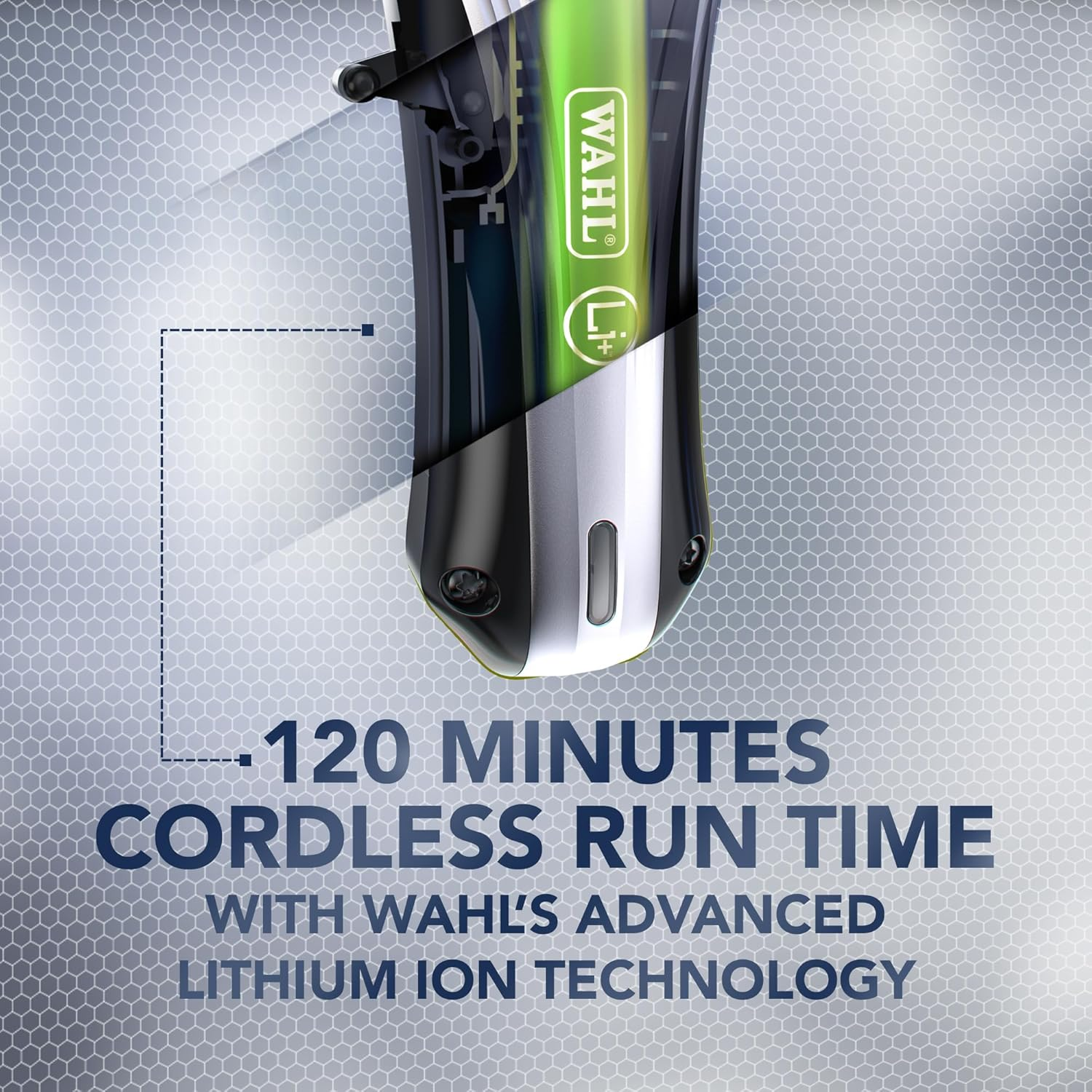 Wahl Rapid Clip Men'S Hair Trimmer - Wireless, Rechargeable Lithium Ion, Professional Quality, Short Hair Trimmer