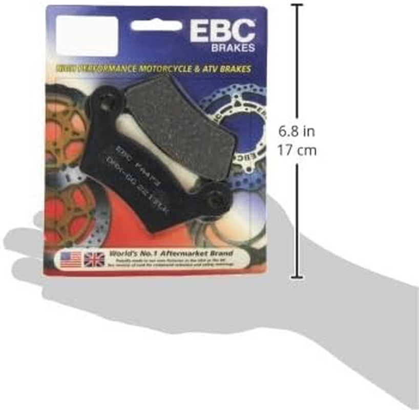 EBC Brakes FA473 Disc Brake Pad Set image number 2
