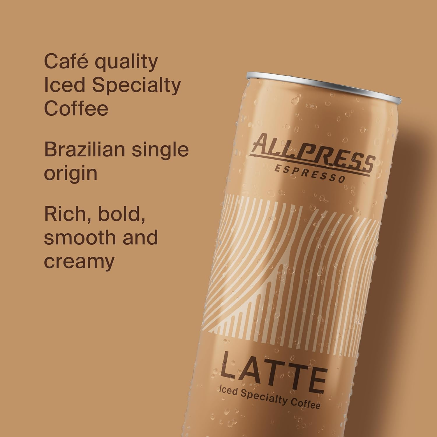 Allpress Espresso Latte Iced Speciality Coffee 240 Ml (Pack of 12)