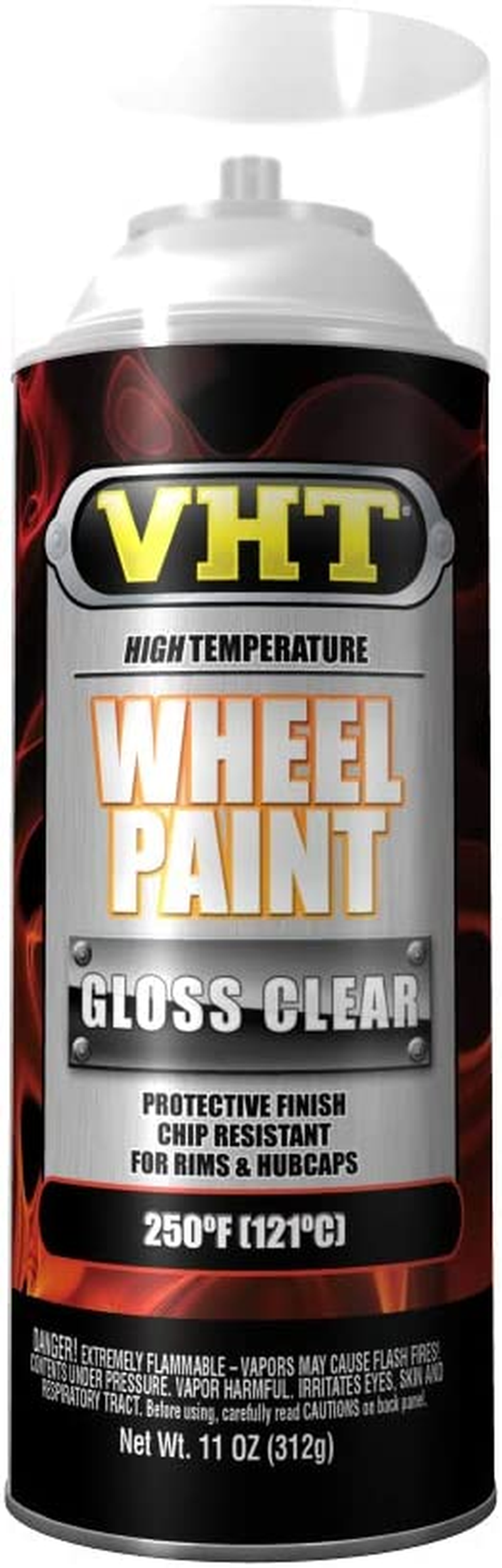 VHT Paint, Wheel, Polyurethane, Gloss, Clear, 11 Oz., Aerosol Spray Can, Each image number 4