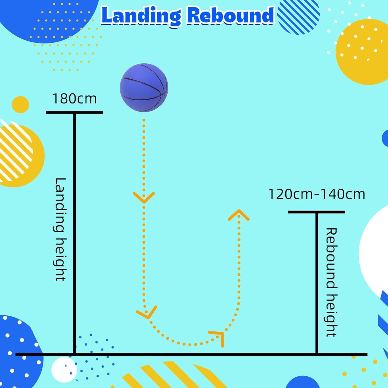 6 Pcs Rubber Bouncy Handball Bulk for Girls Boys, Mini Basketball & Football Bouncy Balls Party Favors for Outdoor Games, Playground Skip Hand Ball for Party Bag Fillers Gifts