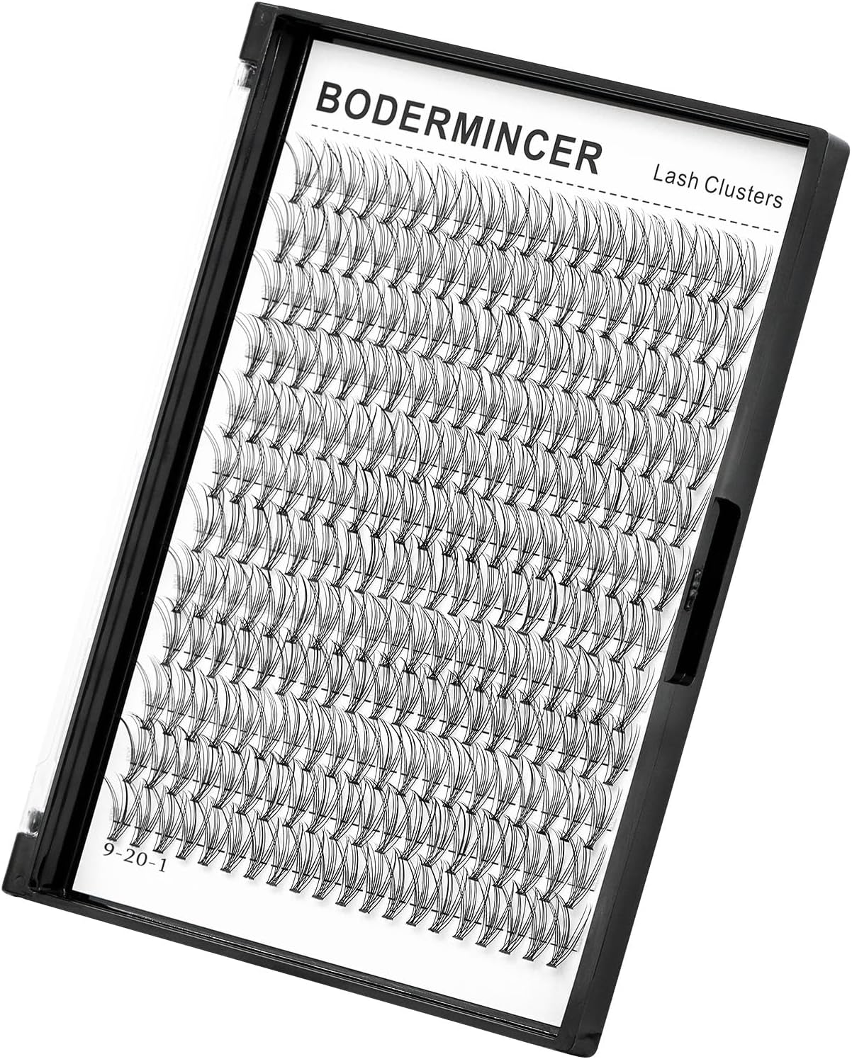 Bodermincer 10D Lash Clusters Wispy Eyelash Clusters 240Pcs D Curl (10D-D Curl-14Mm) image number 2