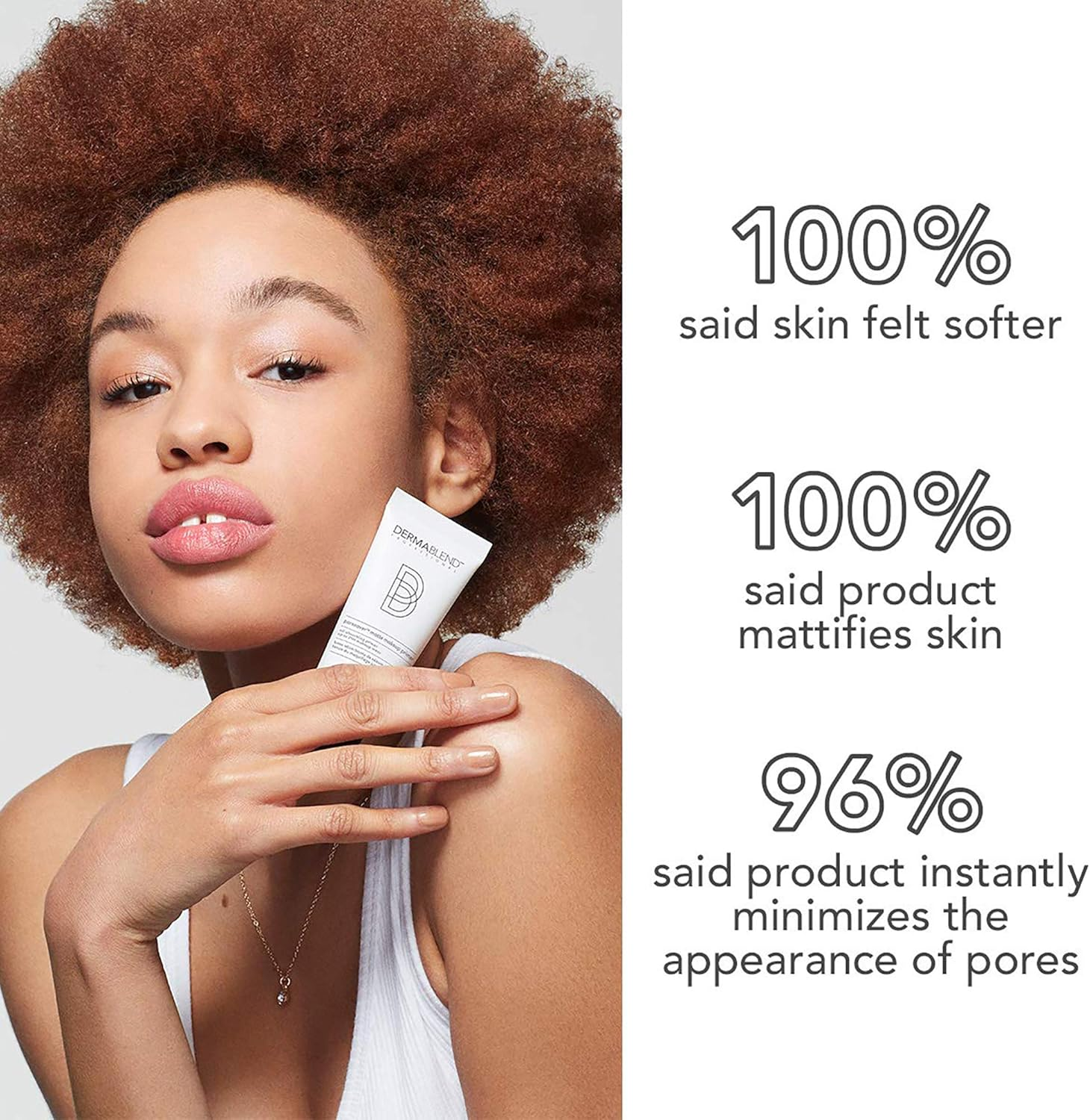 Dermablend Professional Poresaver Matte Primer - Oil-Absorbing Pore-Minimizer Never Dries Out Skin - 24 Hour Makeup Extender - Dermatologist-Created, Fragrance-Free, Allergy-Tested - 30Ml image number 1