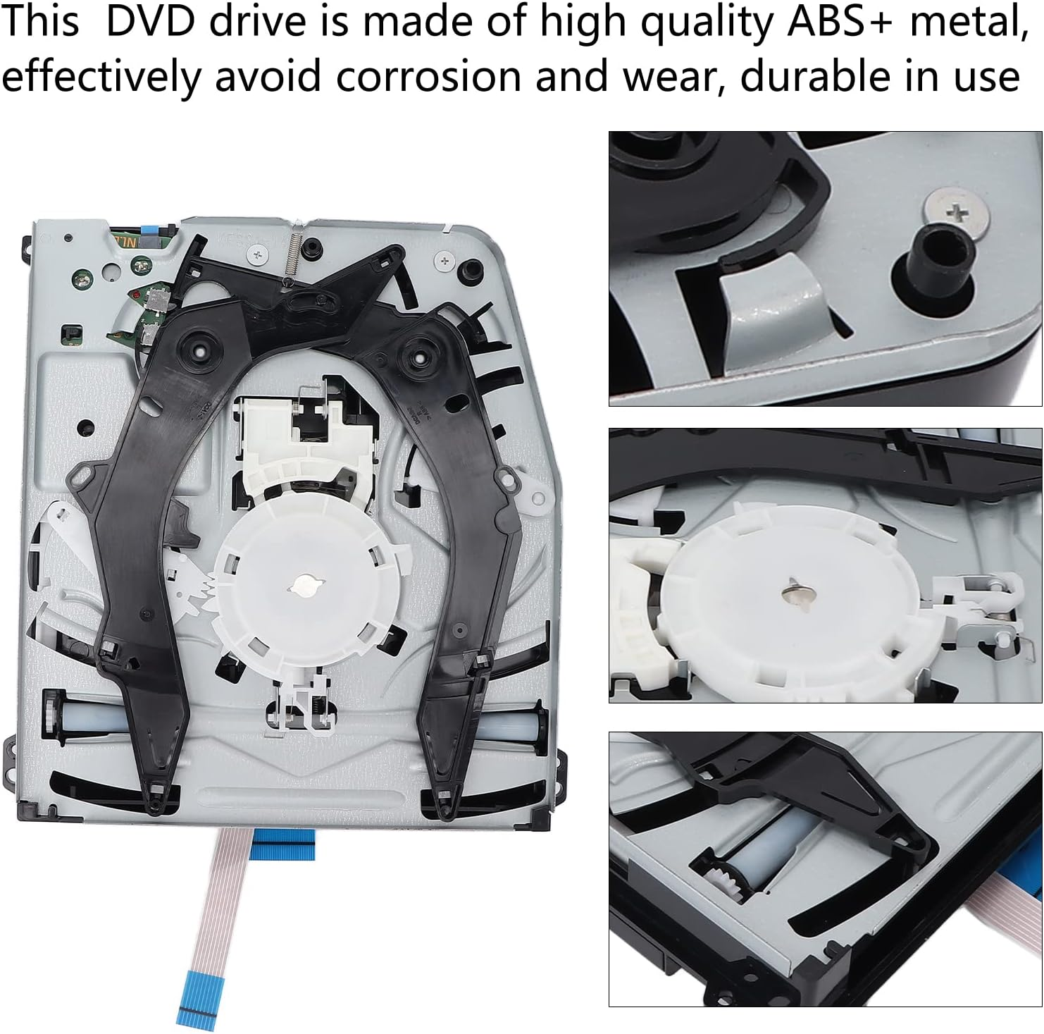 PS4 Disc Drive Replacement, Professional Playstation 4 Accessory Kits, for PS4 Pro DVD Drive Optical Drive for PS4 Pro CUH‑7015A CUH‑7015B CUH‑7000 Game Console image number 6