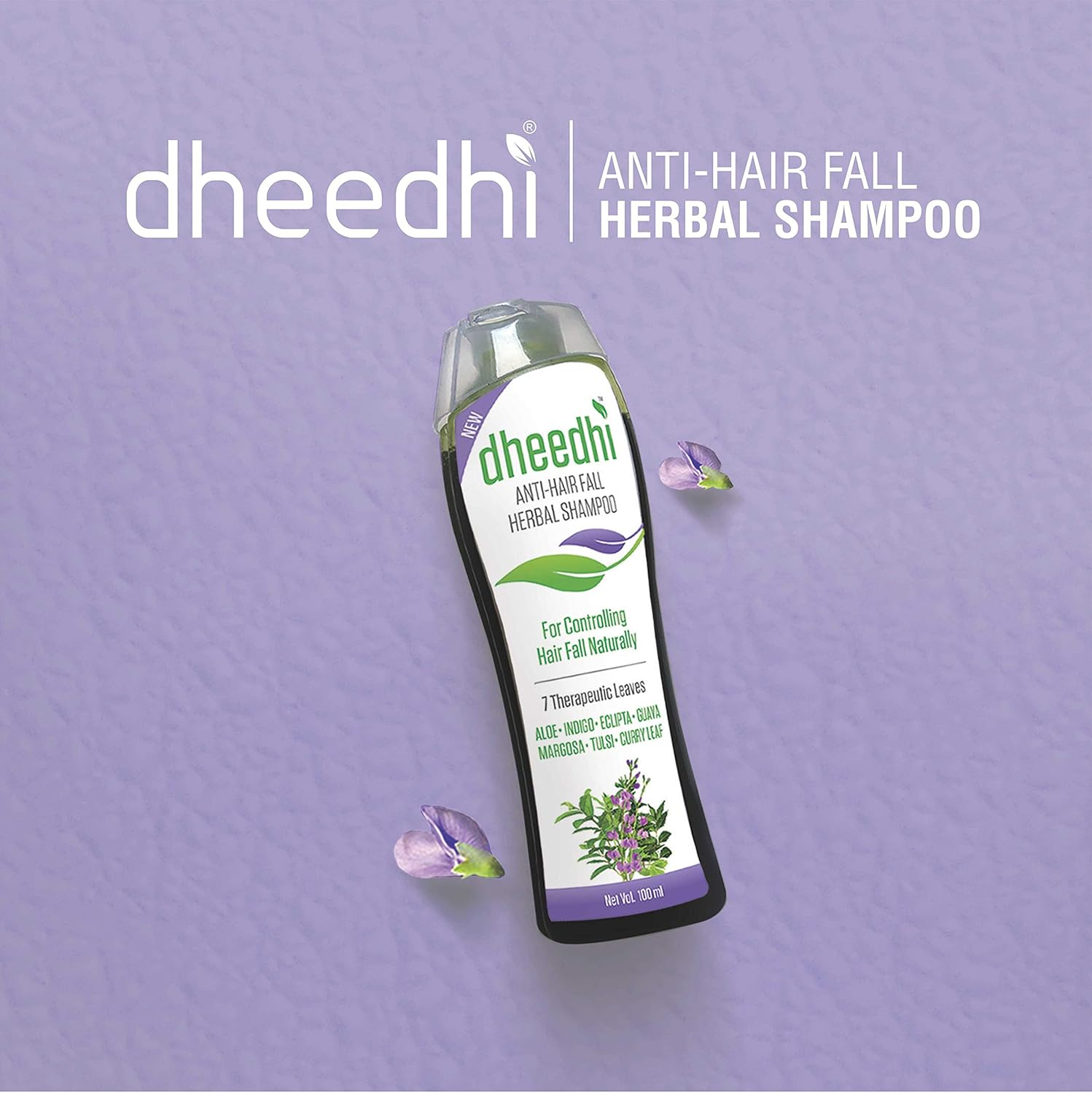 Dhathri Dheedi Anti-Hair Fall Herabal Shampoo for Controlling Hair Fall Naturally - 200Ml (Pack of 2) image number 6