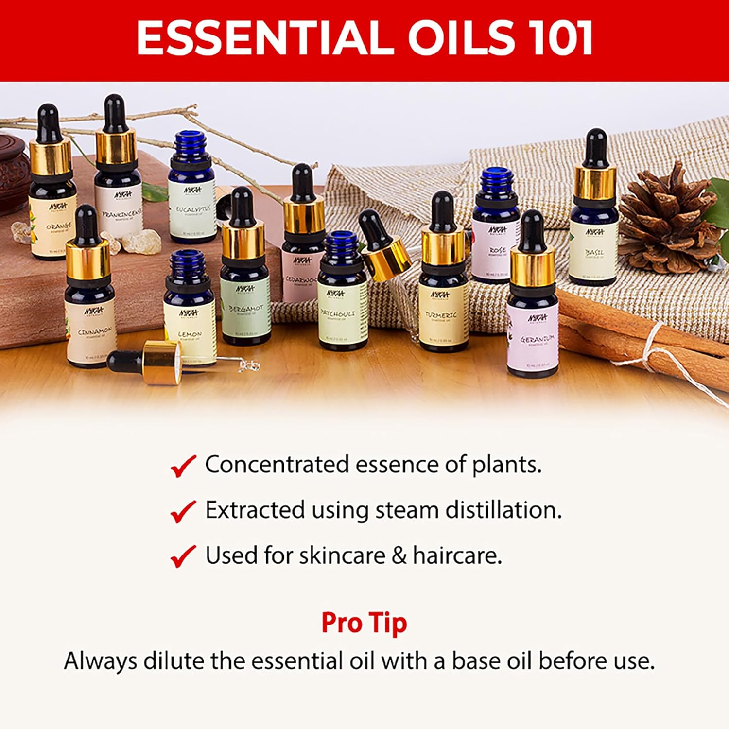 Nykaa Naturals Essential Oil - Rose for Women 0.33 Oz Oil image number 3