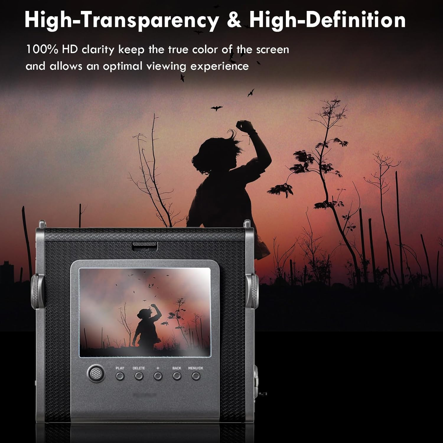 Rieibi [3+3Pack Screen Protector for Fujifilm Instax Wide Evo Instant Camera LCD + Lens PET Flim, 0.25Mm 9H Hardness Tempered Glass Film for Instax Wide Evo image number 6