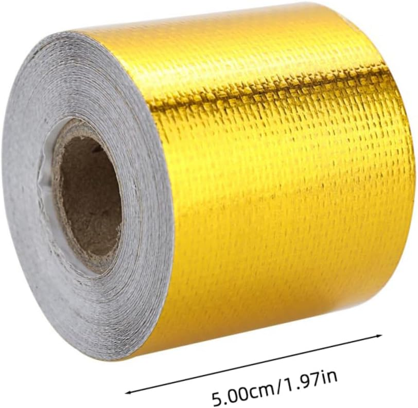Foil Seal Tape Adhesive Tape Easy to Remove No Residue for Automotive Engine Insulation image number 1