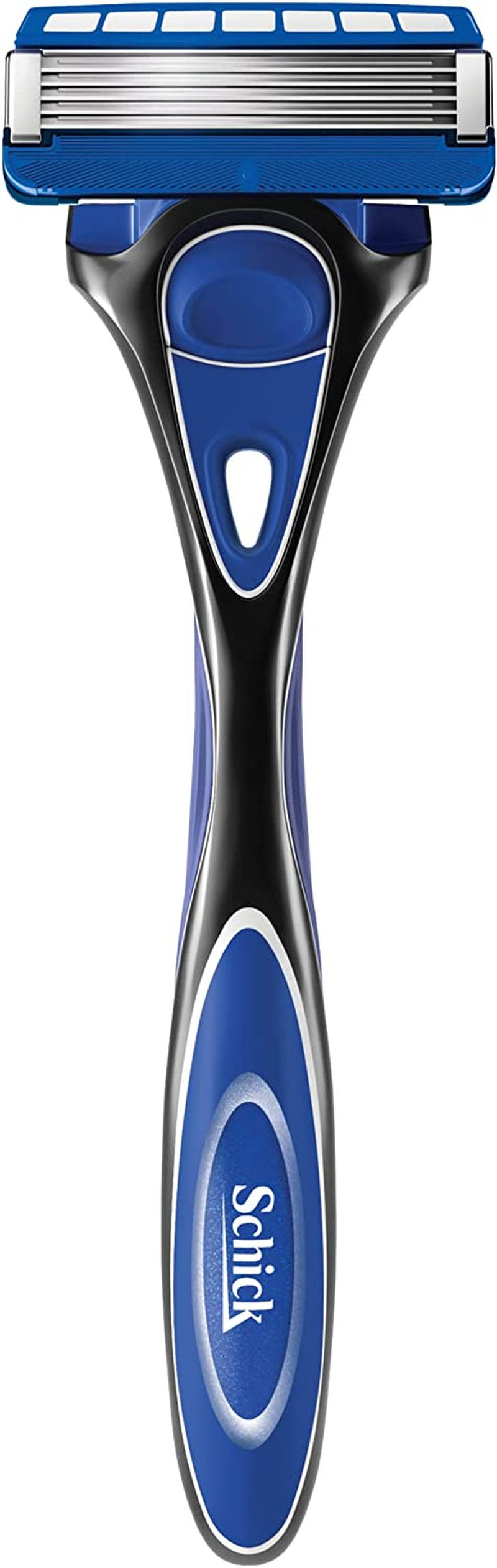 Schick - Hydro 5 Razor Kit for Men [Amazon Exclusive] 1 Handle + 12 Refills | Hydrating Gel Pools with Aloe | Protect from Irritation | 5 Blade Cartridge | Skin Guards | Precision Flip Back Trimmer image number 1