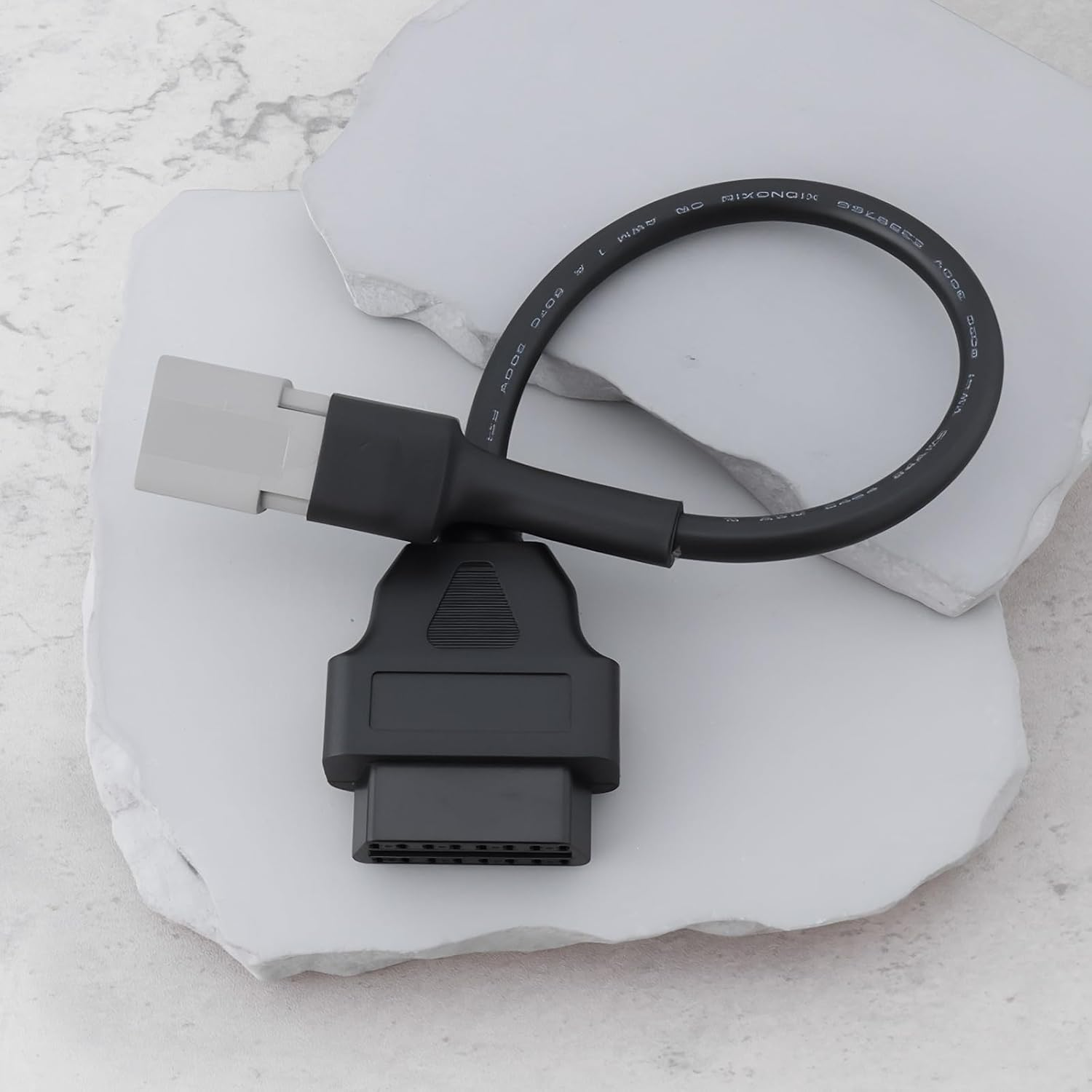 Emsea 6 Pin OBD2 6-Pin to 16-Pin Diagnostic Cable Adapter Compatible with CAN-AM Moto ATV UTV All-Terrain Vehicle image number 5