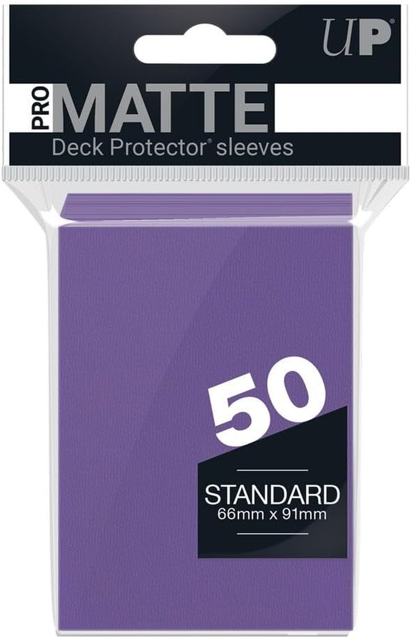 Ultra Pro: UP84184 Pro-Matte 50Ct Standard Deck Protector Sleeves: Orange - Blue image number 3