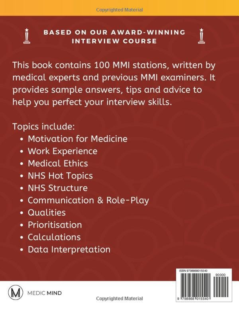 MMI Medical Interviews: 100 MMI Stations: Smash Your Medical School Interview