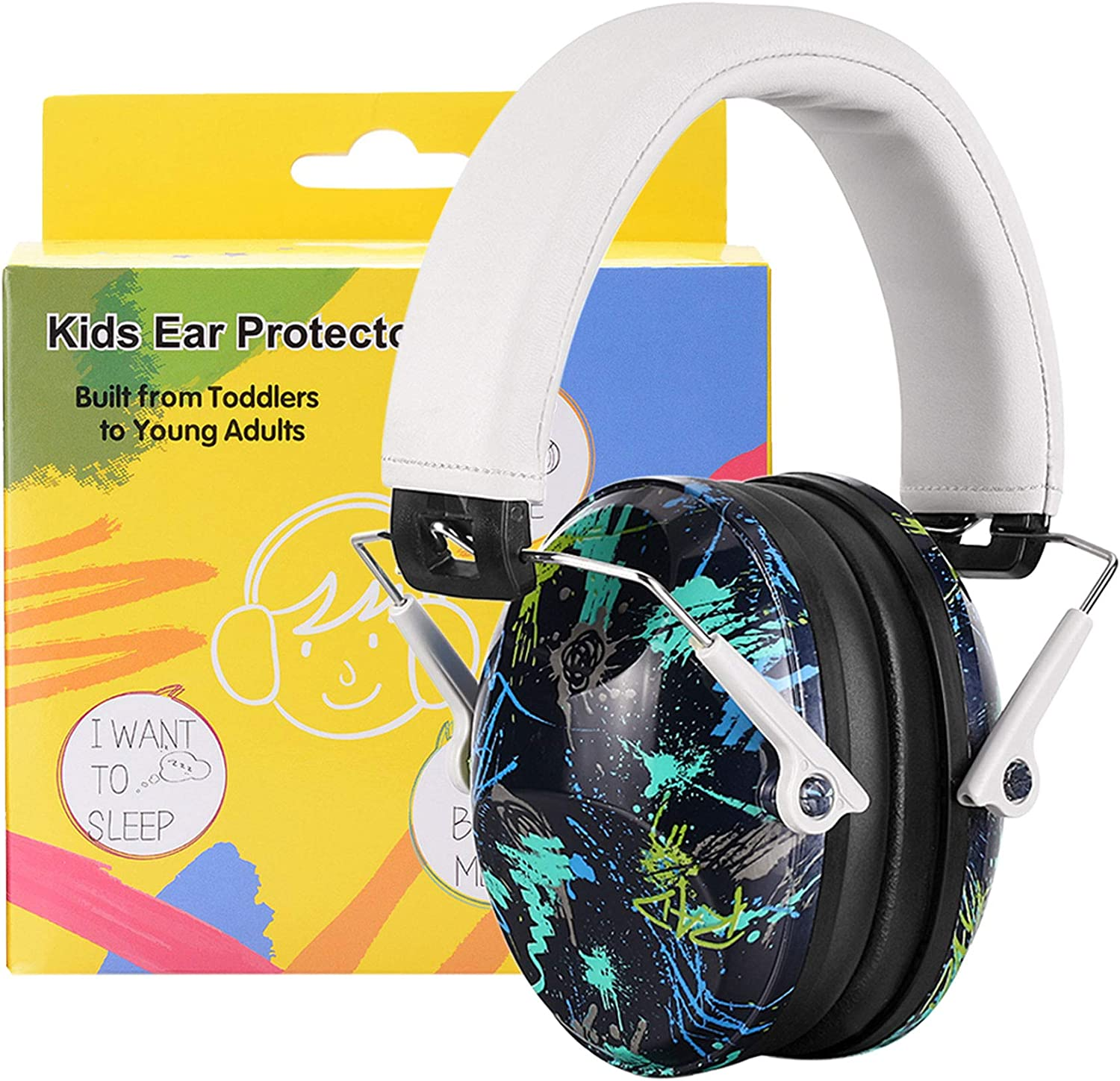 PROHEAR 032 Kids Ear Protection - Noise Cancelling Headphones Ear Muffs for Autism, Toddlers, Children - Orange