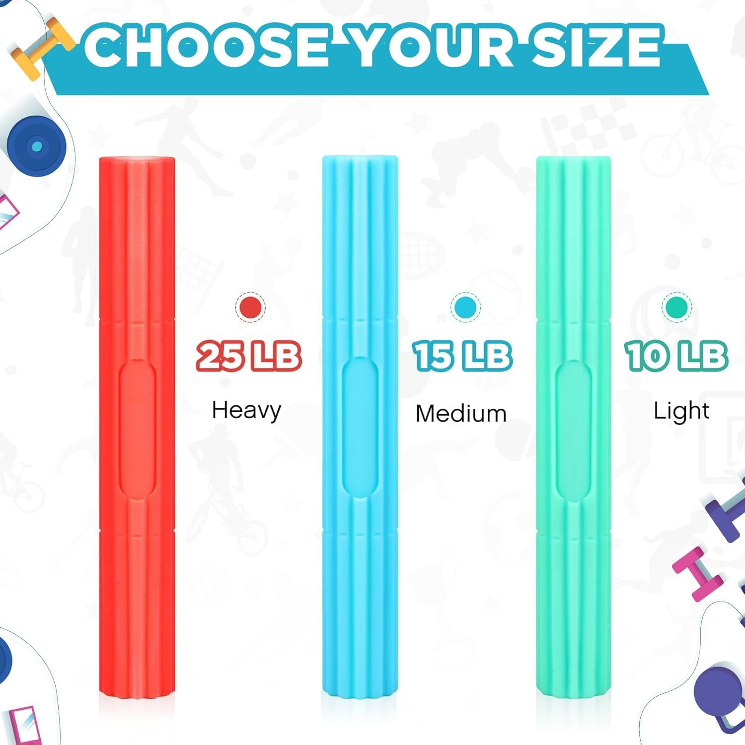 Flex Therapy Bar,Tennis Elbow Therapy Bar,Relieve Tendonitis Pain & Improve Grip Strength,Resistance Bar for Golfers Elbow, Tendonitis, Wrist, Forearms Pain Relief image number 5