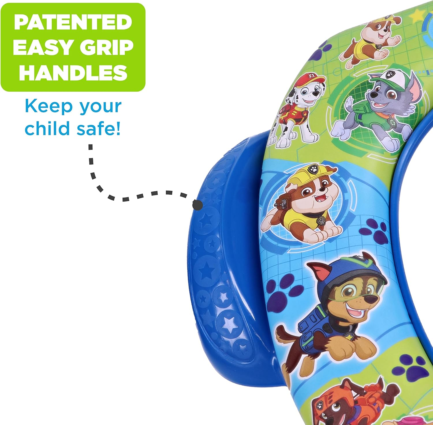 Nickelodeon PAW Patrol Mission Paw Soft Potty Seat and Potty Training Seat - Soft Cushion, Baby Potty Training, Safe, Easy to Clean