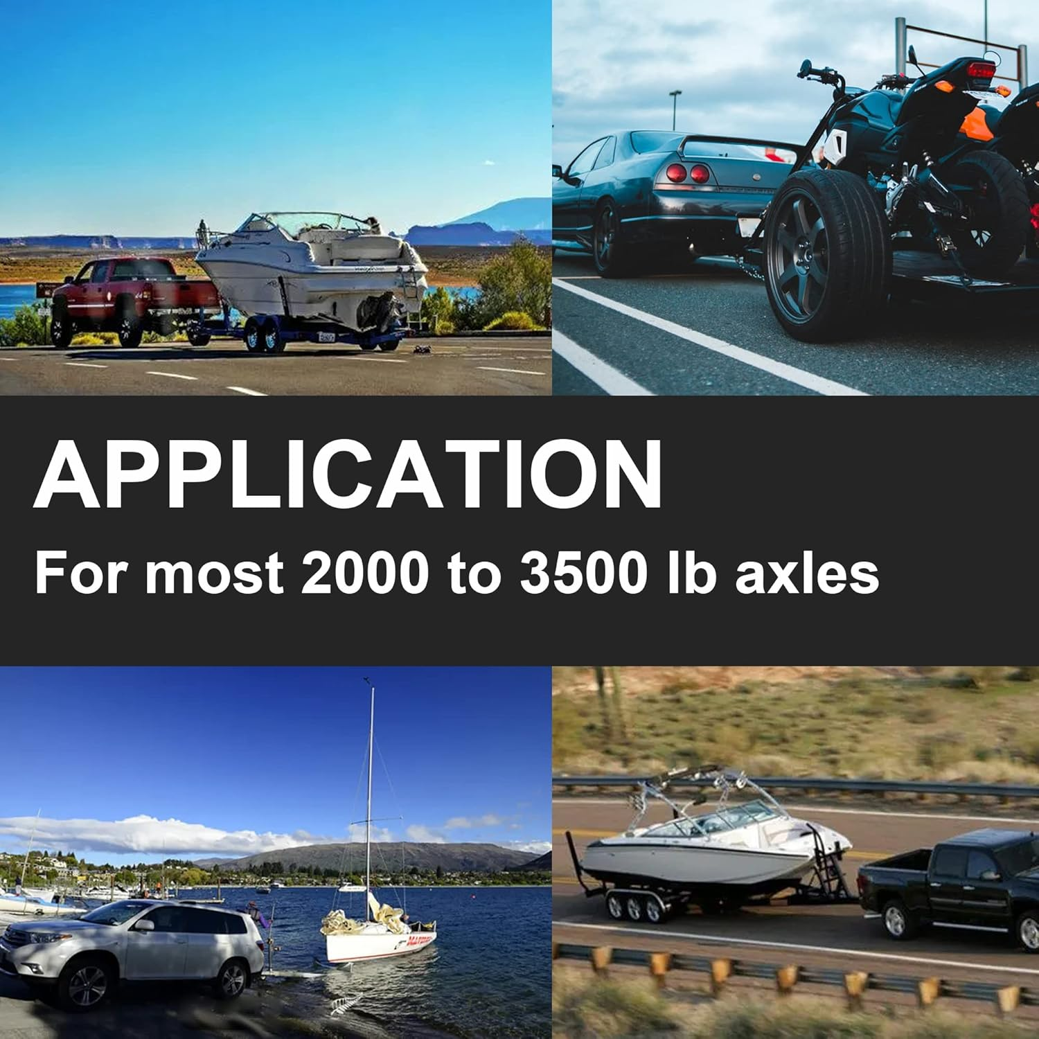 AIEX Dust Caps for Trailer, 10Pcs Rubber Grease Plugs for Dexter EZ Lube Trailer Axle for Axles Dexter 85-1, 085-001-00, Tiedown Engineering 88174, AL-KO 085-016-0, Trailer Axle Grease Cap image number 5