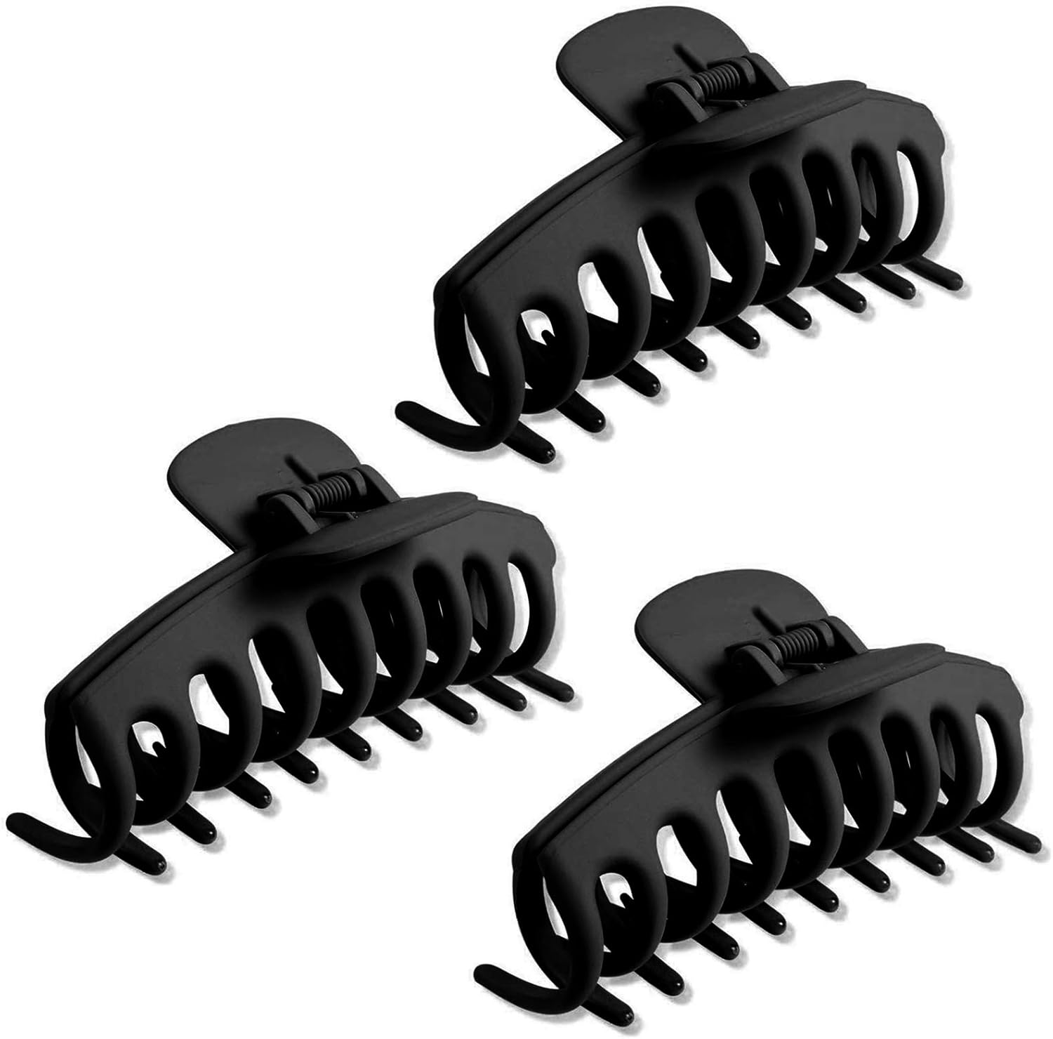 Pack of 3 Women'S Hair Clips, French Hair Clips, Butterfly Hair Clip, French Hair Clip, for Thick & Thin Hair, Everyday, Sports or Relaxation