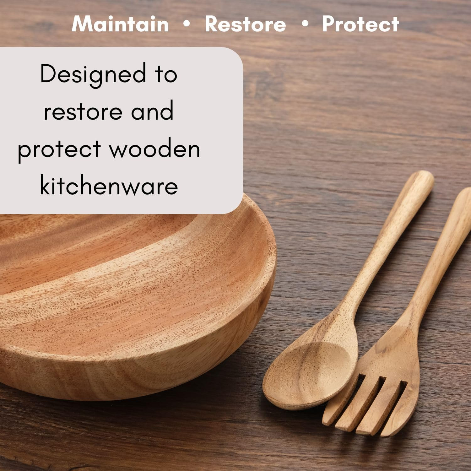 Chopping Board Oil Food Grade Mineral Oil, for Wooden Cutting, Bowls, Butcher Blocks, Utensils and More, Cutting Board - Australian Made (100Ml) image number 2