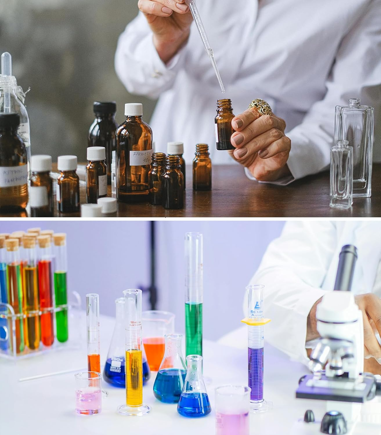 100Pcs/Pack, 3Ml Syringe with 23G (25Mm Long) Needle, Multiple Uses Laboratory Accessories, Individually Wrapped image number 5