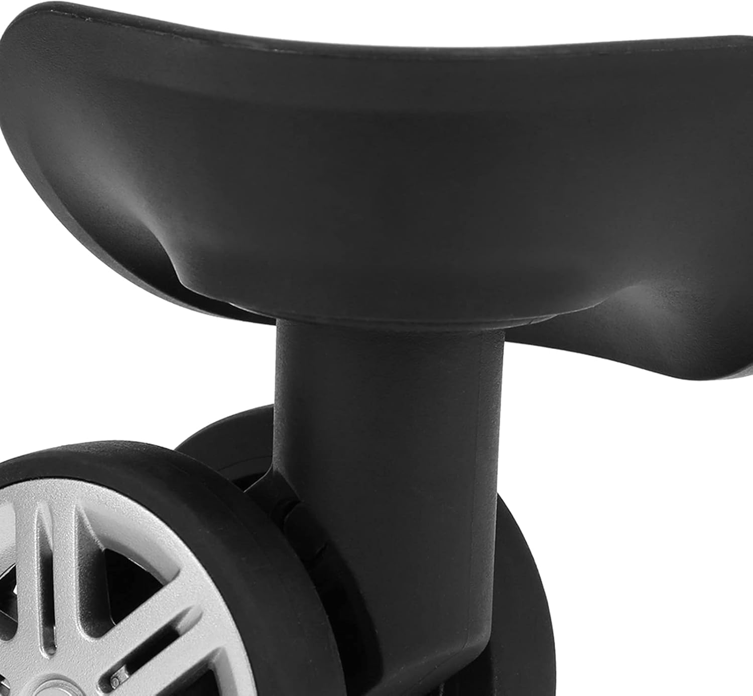 ANKROYU 1Pair Draw Bar Box Wheel, Suitcase Luggage Carrier Wheel, Replacement Luggage Cases Wheel, Draw Bar Box Accessory for Accompanying Equipment Outdoor Travel image number 5