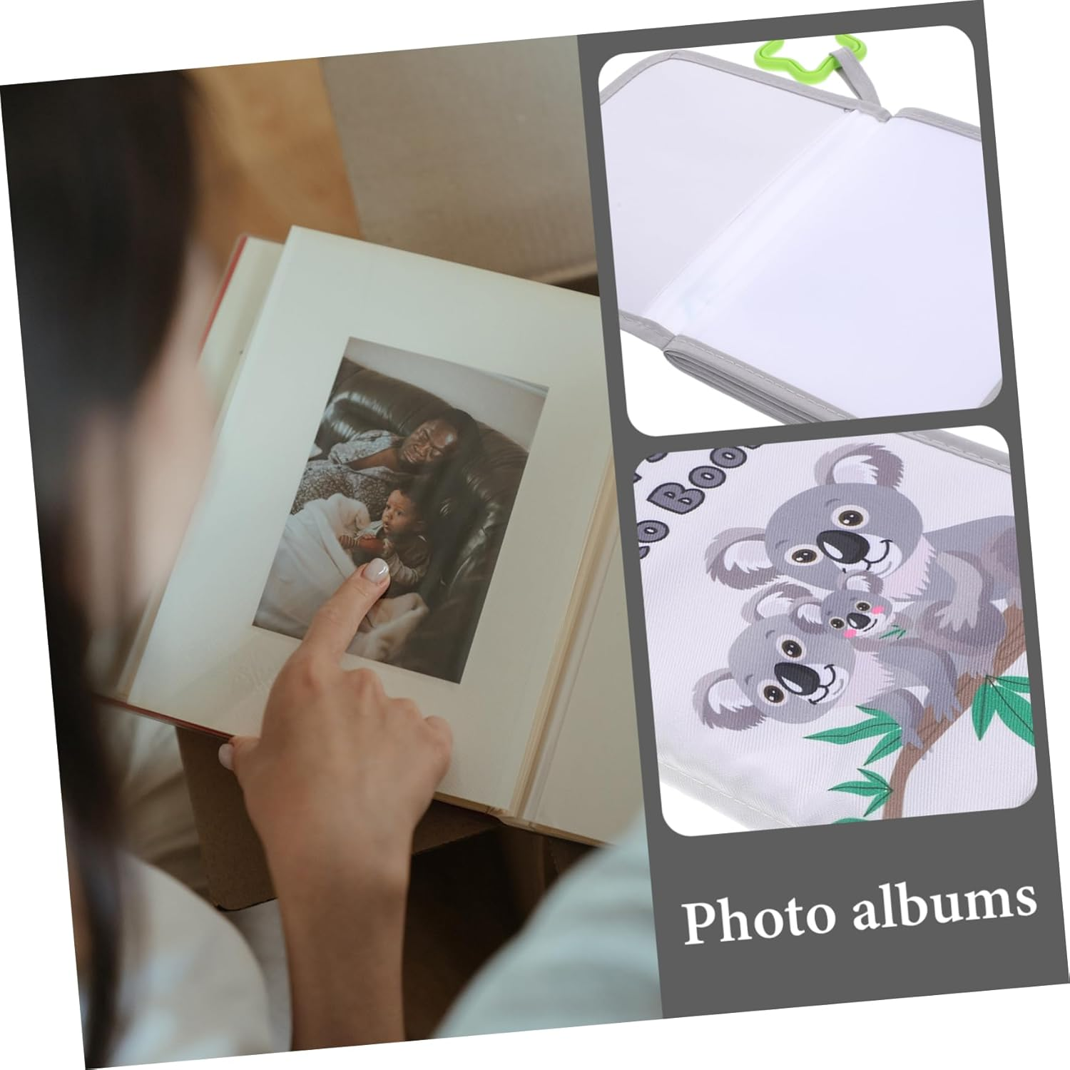 Bestonzon Album Photo Album Picture Album Memory Photo Album for Photo Albums Girl Photo Album Photo Books Photo Album for Keepsake Boy Photo Books image number 3