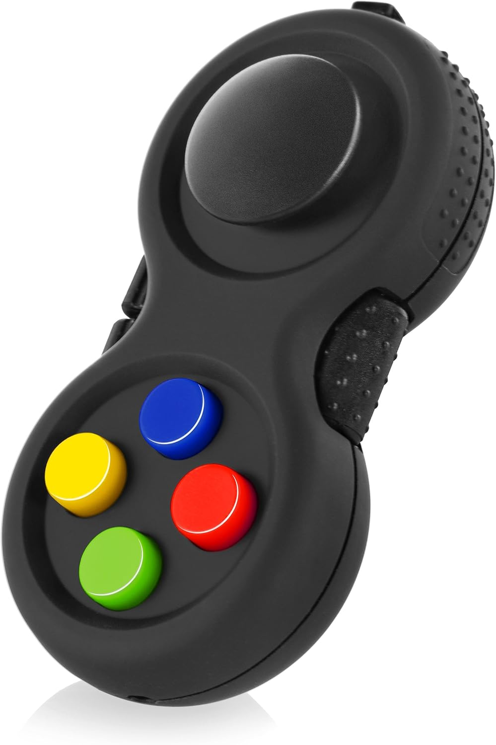 The Original Fidget Retro: the Rubberized Classic Controller Game Pad Fidget Focus Toy with 8-Fidget Functions and Lanyard - Perfect for Relieving Stress (Original Version) image number 5