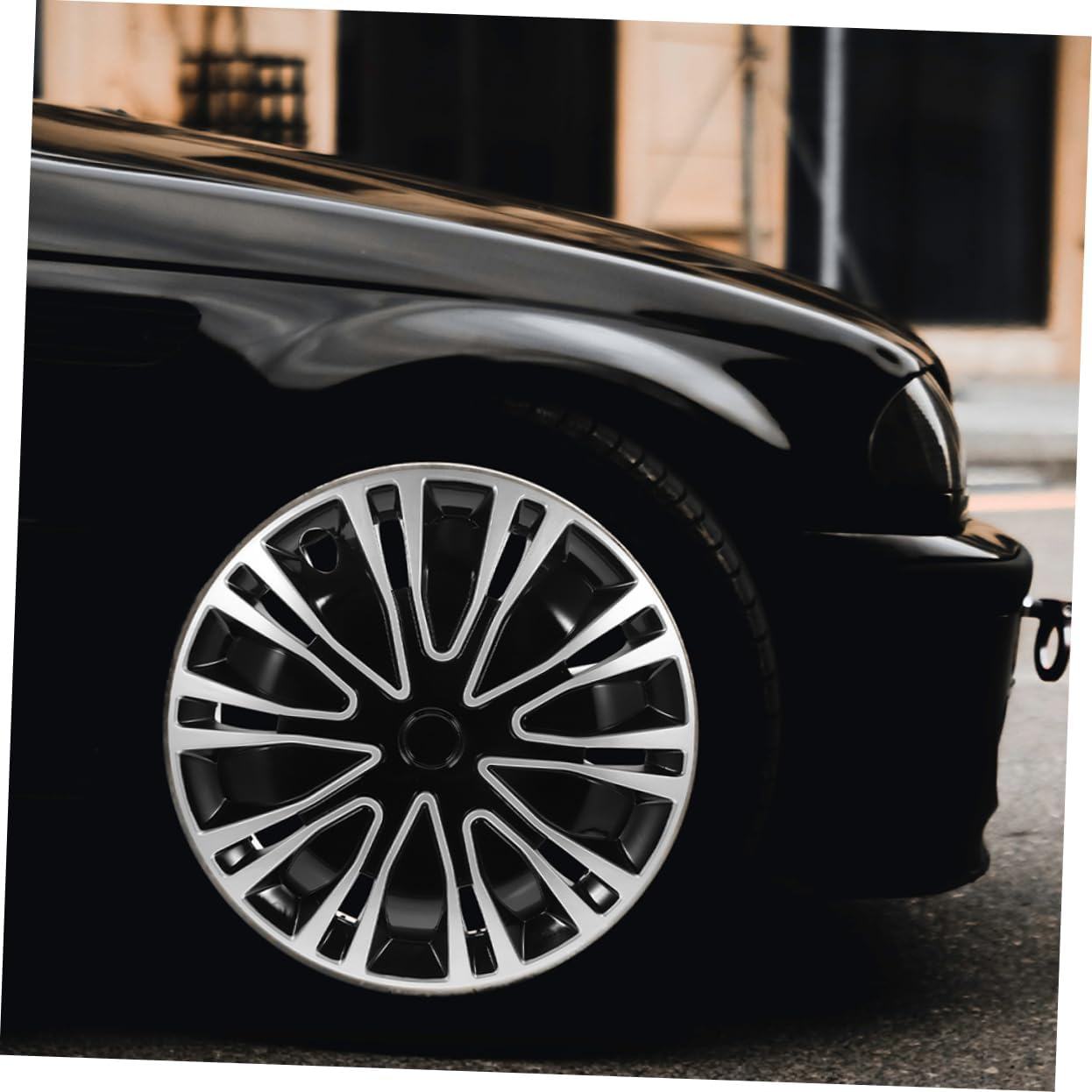 TIDTALEO 2Pcs Wheel Hub Decorative Automotive Easy Installation Protective Rim Cover for Car Prevents Debris Entry Fit for Various Vehicles image number 3