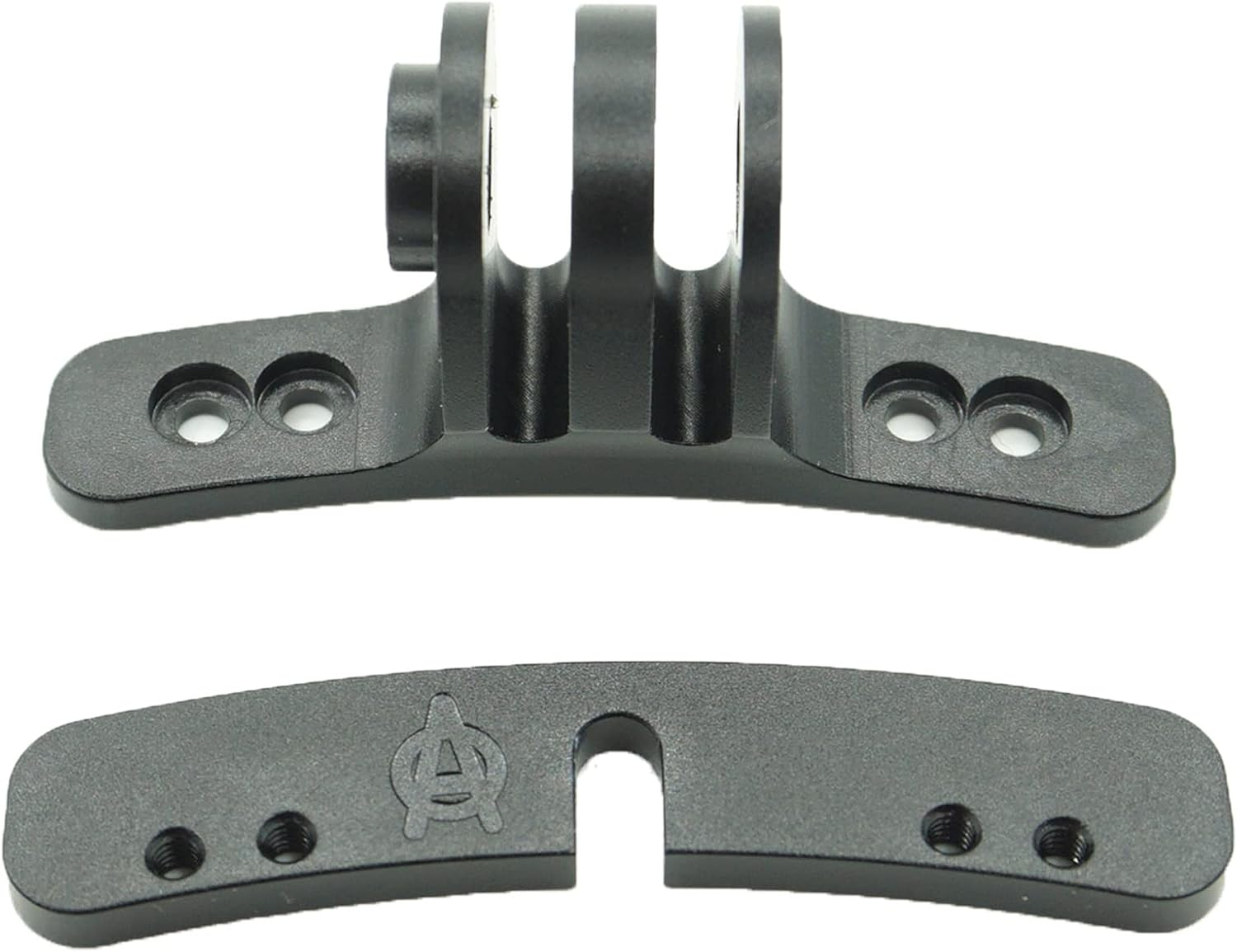 Lyhgogo Paintball Mask Mount Clamps - Camera Goggle Connection Adapter Aluminum I4 I5 Go Pro EVS Helmet Base