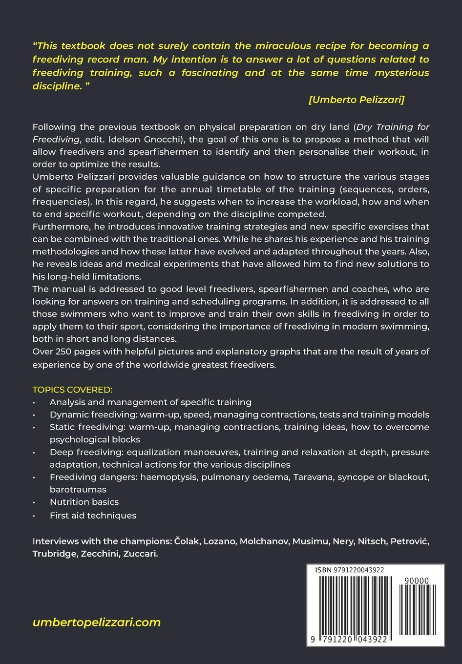 SPECIFIC TRAINING for FREEDIVING DEEP, STATIC and DYNAMIC APNEA image number 1