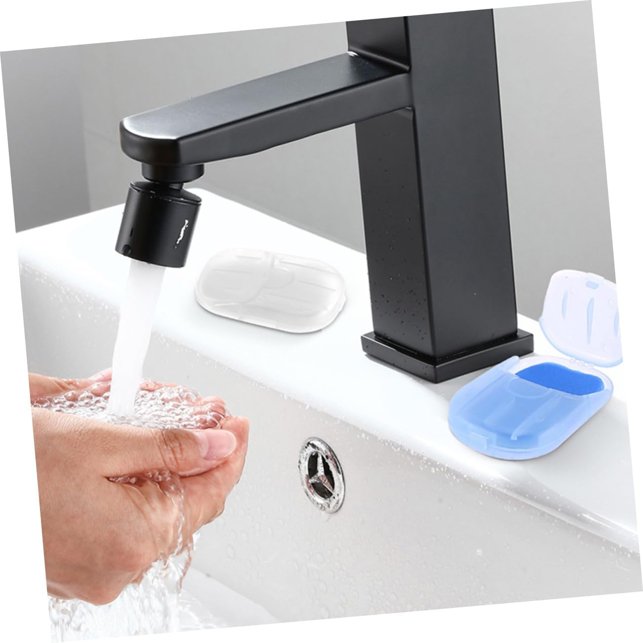 CORHAD Lightweight Portable Travel Soap Paper of Hand Soap Sheets for Travel Use Safe and Refreshing Slices image number 3