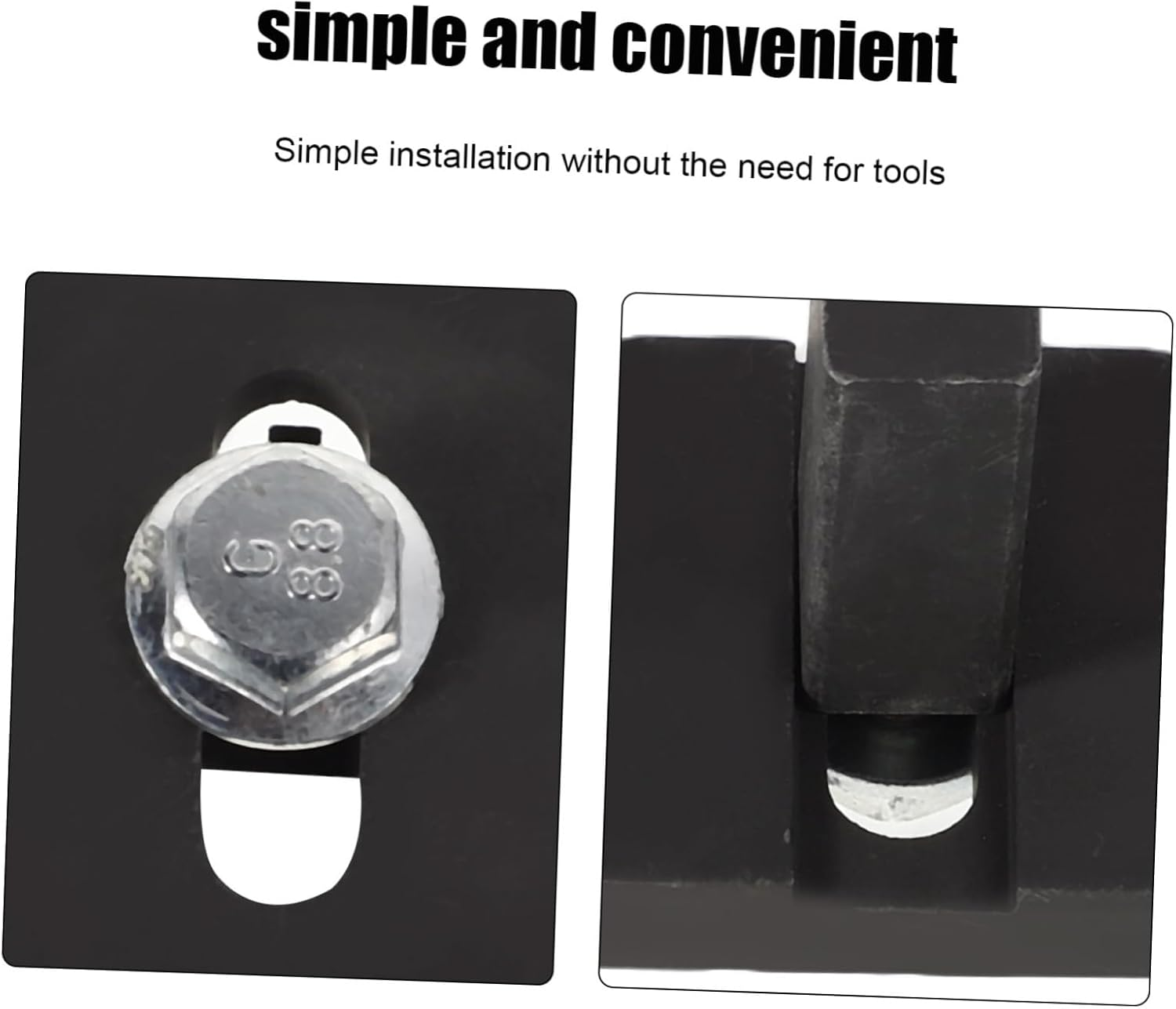 DINHEAROM 3Pcs Flywheel Fixing Tool Kit Automotive Timing Tool Gear Wrench for Cars Trucks Fuel Oil Tank Bracket Lock image number 2