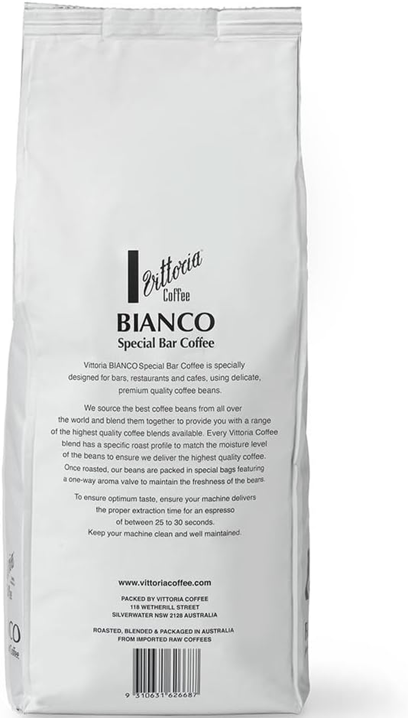 Vittoria Bianco Special Blend Coffee Beans. Online Exclusive -1Kg