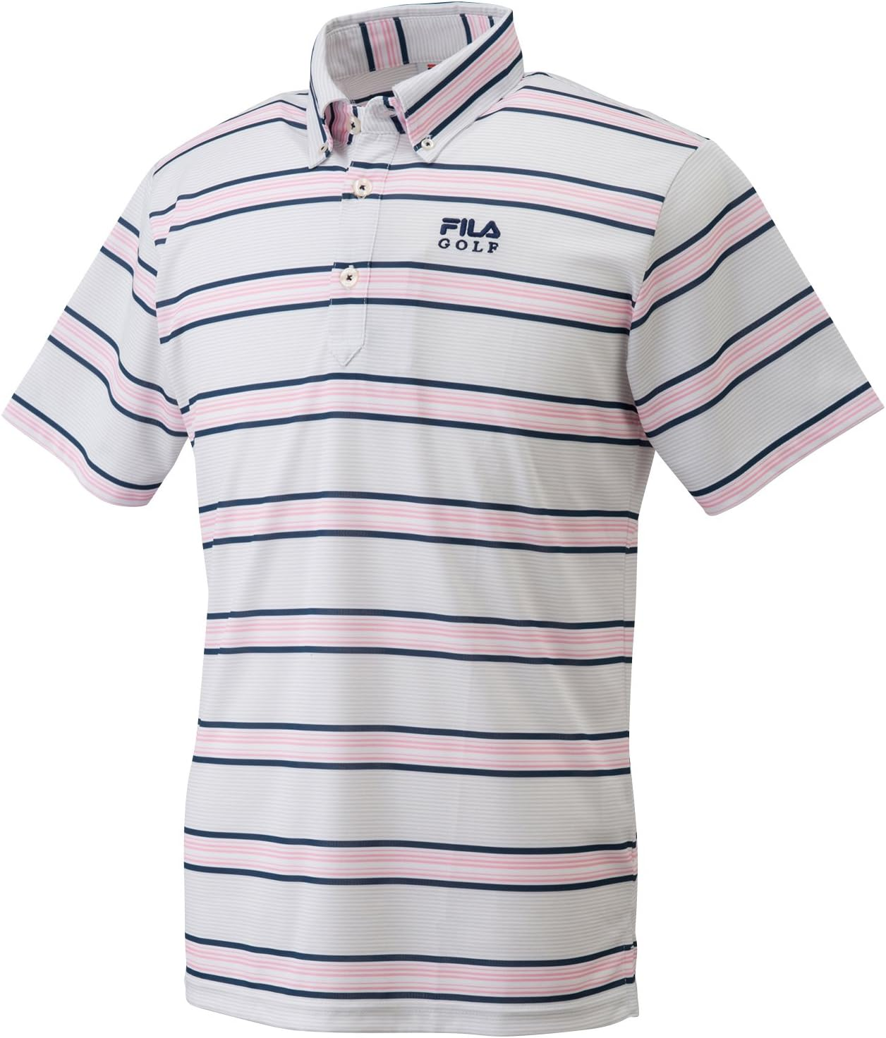 Fira Golf 746668 Men'S Golf Shirt, White, Ll-(Equivalent to Japanese Size XL), White, LL image number 1
