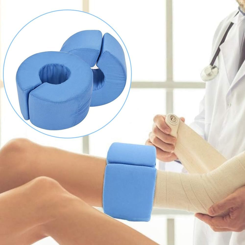 2 Pcs Foot Support Pillows,Hand Ankle Foam Cushion,Foot Elevation Pillow, Leg Elevator Cushion,Leg Lifting Support Pillow,Foam Foot Pillows Wedge, for Pregnant Women, Limited Mobility image number 6