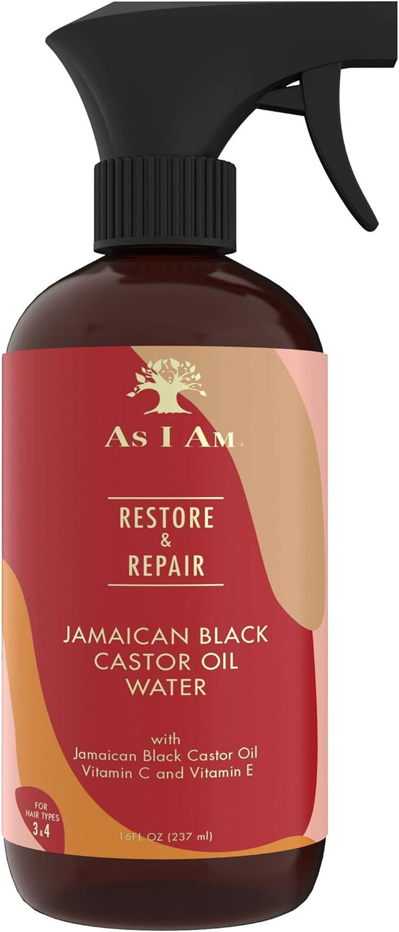 As I Am Jamaican Black Castor Oil Water (Pack of 2)