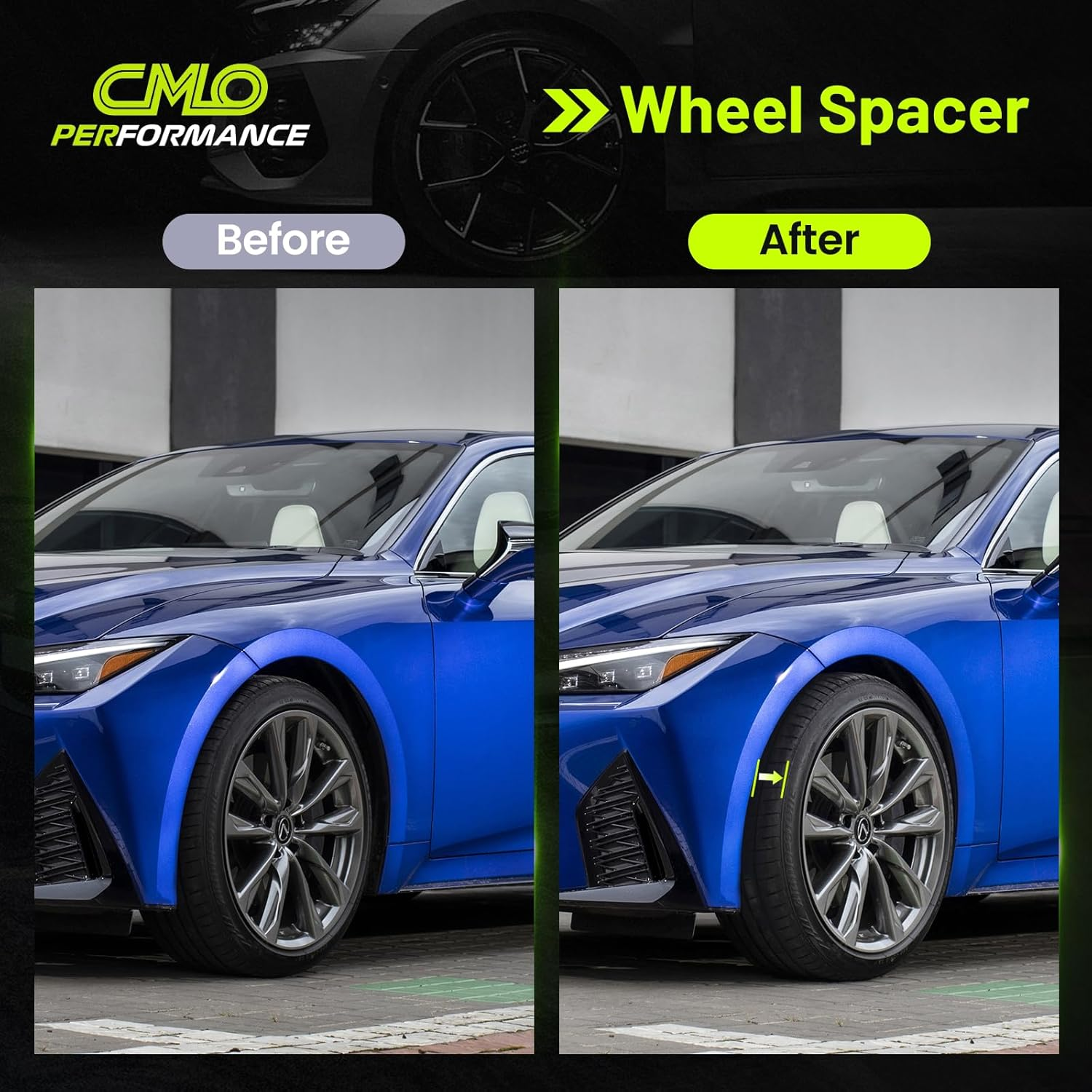 Customadeonly 5Mm Black Hubcentric Wheel Spacers 5X114.3 Compatible for Lexus ES300 350, GS300 350 430,IS250 300 350,LS400 430 460,RC300 350, Camry Highlander Tacoma, Tc Xb (4Pcs 60.1Mm M12X1.5) image number 3