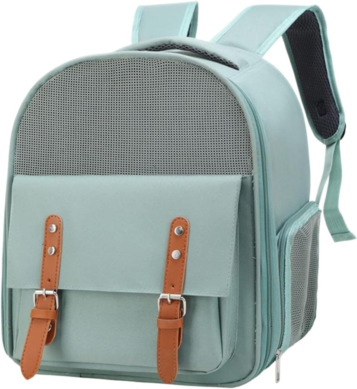 Cat Bag Dog Carrier Pet Carrier Portable Pet Cats Bag Outing Washable Cat Backpack Travel Bag Foldable Bag Cat Carrier Pet Bag Carrier(Color:Green)