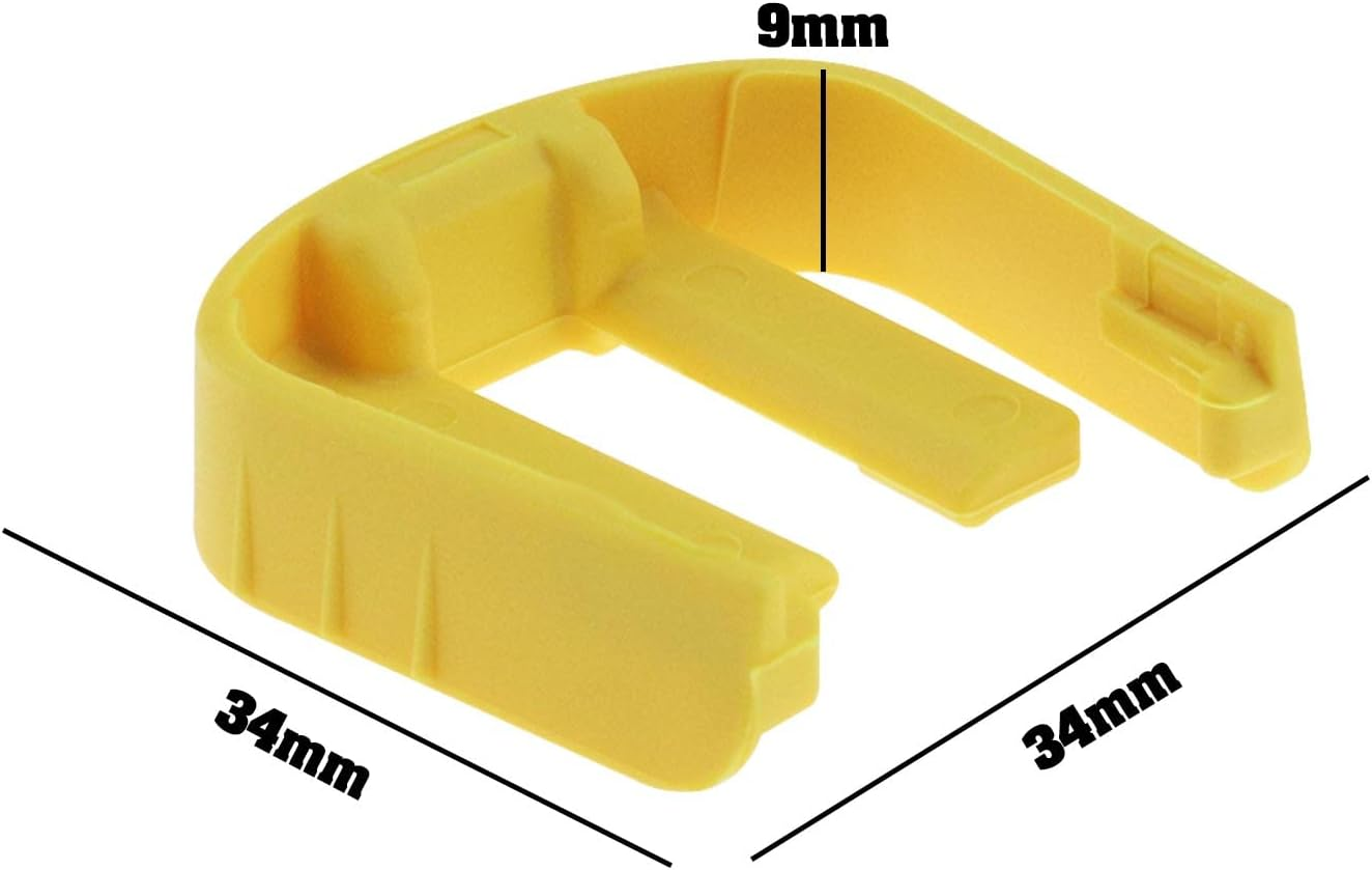 Ecsing 2Pcs Pressure Washer Quick Connect Snap Ring 50373330 Compatible with Karcher K2 K3 K4 K5 K6 K7 Replacement C Clips Yellow image number 5