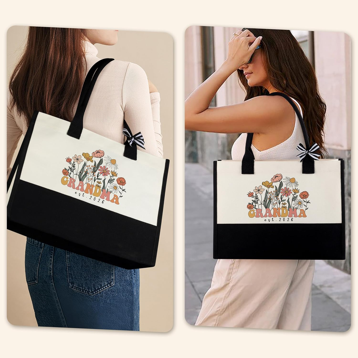 Joycuff New Grandma Gifts First Time 2025, Promoted to Grandma Est 2025 Pregnancy Announcement Gift 1St Time Grandparent image number 2