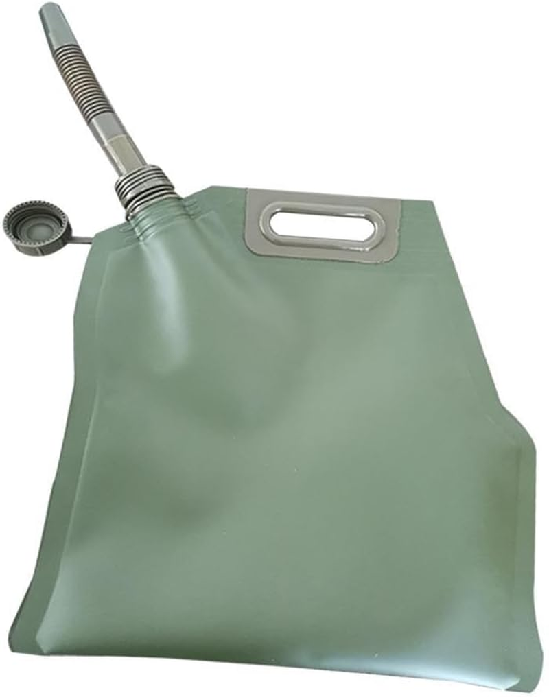 Ronyme Soft Oil Bag Bladder Auto Can Foldable Motorcycle Gas Can Fueling Tank Portable Water Jug Bucket Auto Fuel Tanks Gasoline Can, 10L image number 5