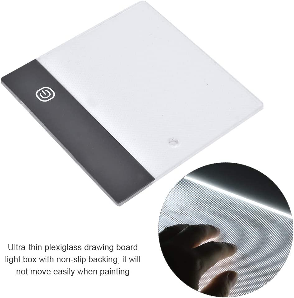 Flip Book Kit with Light Pad, LED Lightbox for Drawing and Tracing, LED Light Tablet for Tracing Flipbook Paper with Binding Screws image number 5